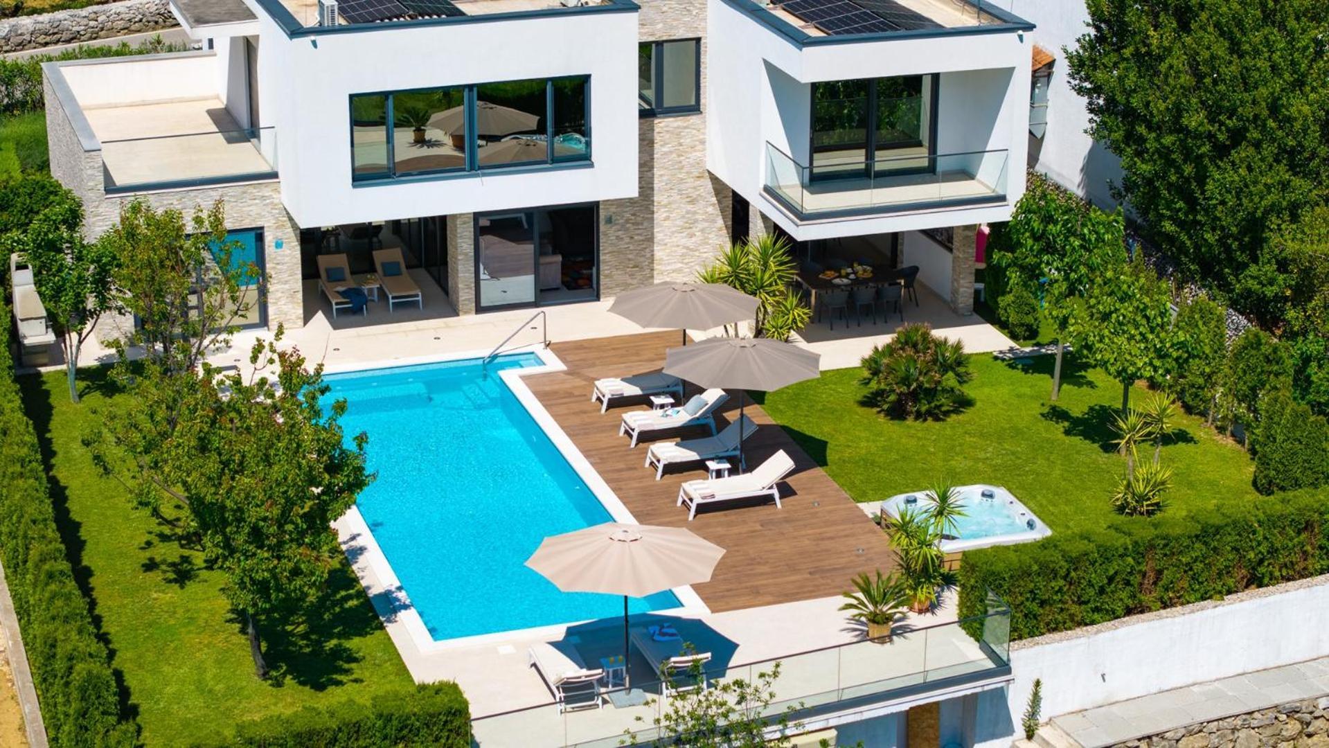 Villa Agava With Heated Pool, Jacuzzi, Sauna, Gym, 4 En-Suite Bedrooms Gata Zewnętrze zdjęcie